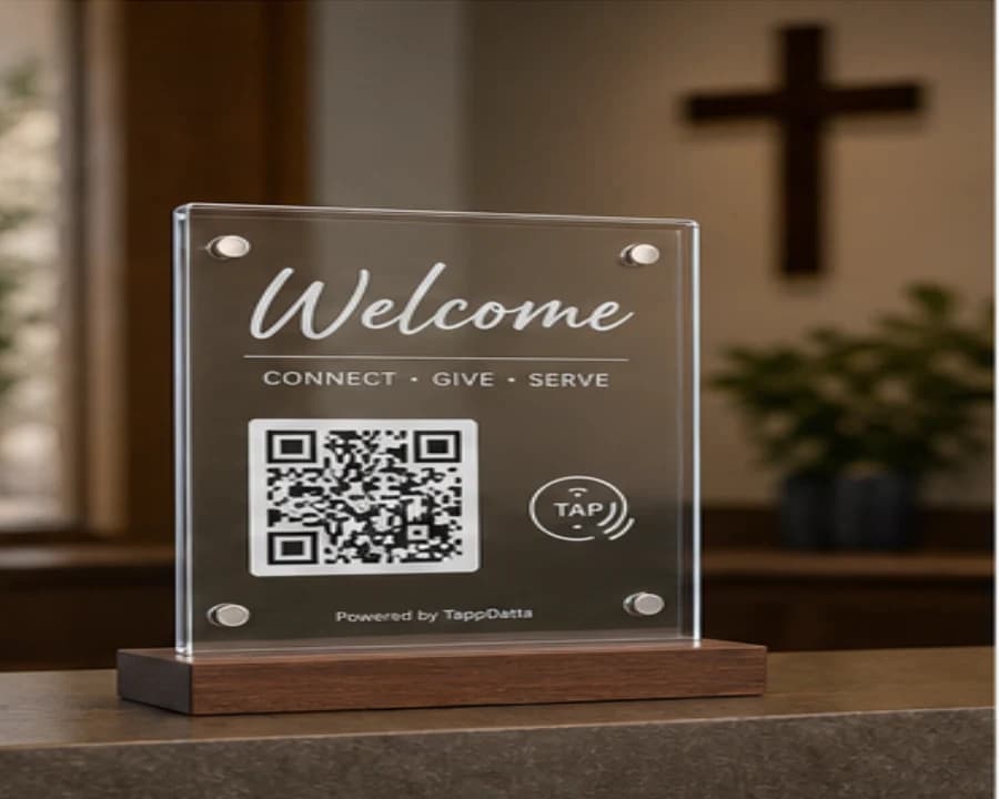 Church connect plaque photo hero image