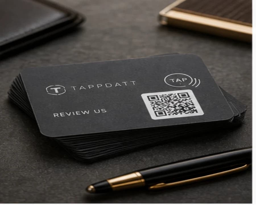 NFC business card photo lifestyle image