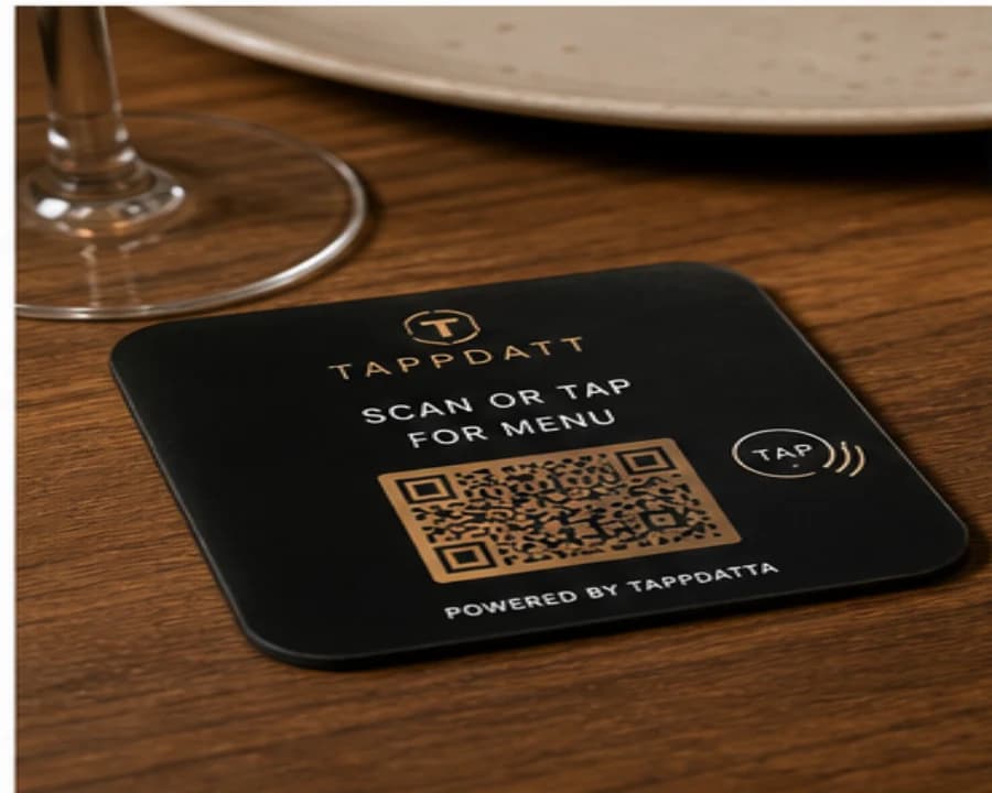 Restaurant smart coaster photo hero image